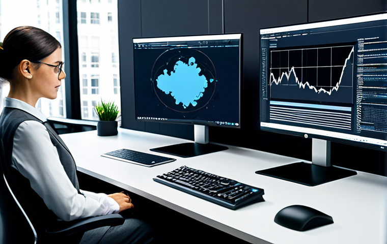 **Prompt for an Analytical Legal Professional in a Digital Environment:**
A professional legal consultant, fully clothed in a modest business suit, seated at a modern, ergonomic desk. Multiple large monitors display complex data visualizations, legal documents, and a video conference call, reflecting advanced digital transformation. The consultant is focused, with hands resting on a high-tech keyboard, surrounded by an organized, sleek office environment with natural light. The image embodies deep analytical work and efficiency in the digital age. safe for work, appropriate content, perfect anatomy, correct proportions, natural pose, well-formed hands, proper finger count, natural body proportions, professional photography, high quality.