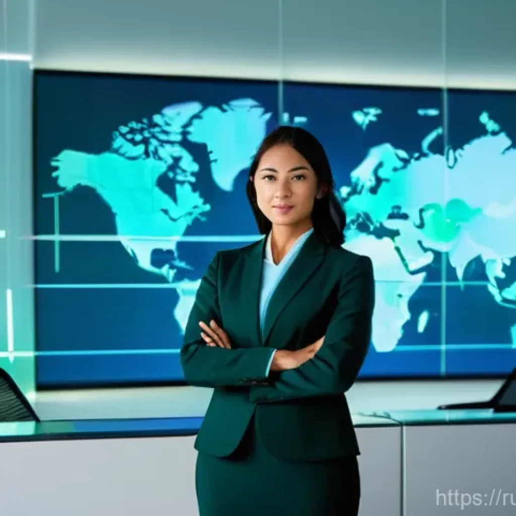 법률자문가로서의 성공적인 커리어 - **Prompt:** A confident female lawyer stands in a sleek, ultra-modern law office. She is impeccably ...