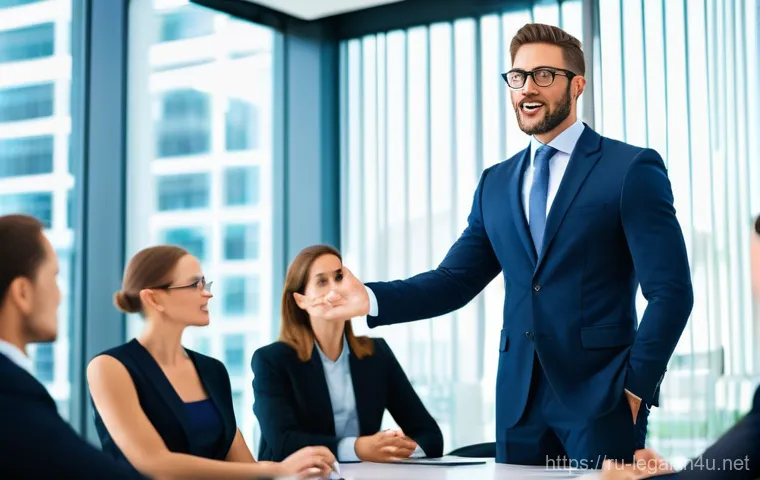 법률자문가로서의 성공적인 커리어 - **Prompt:** A confident female lawyer stands in a sleek, ultra-modern law office. She is impeccably ...