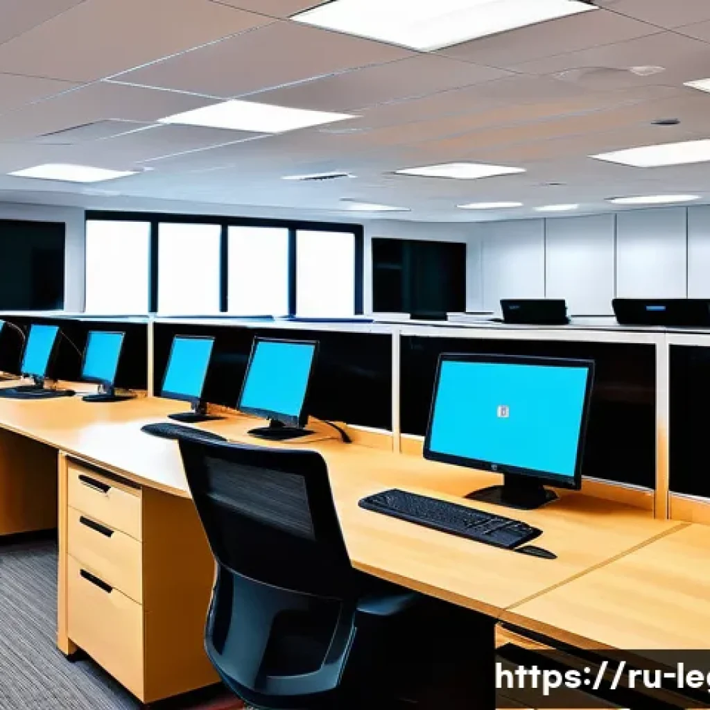 법률 자문가의 법적 서류 관리 - A modern legal office environment showcasing an organized filing system combining physical and digit...
